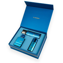 Набор оригинал Al Haramain Amber Oud Aqua Dubai Perfume Gift Set