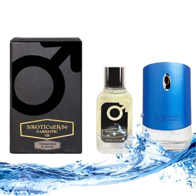 NROTICuERSe Narkotic VIP - Givenchy Blue Label Pour Homme, 100 ml