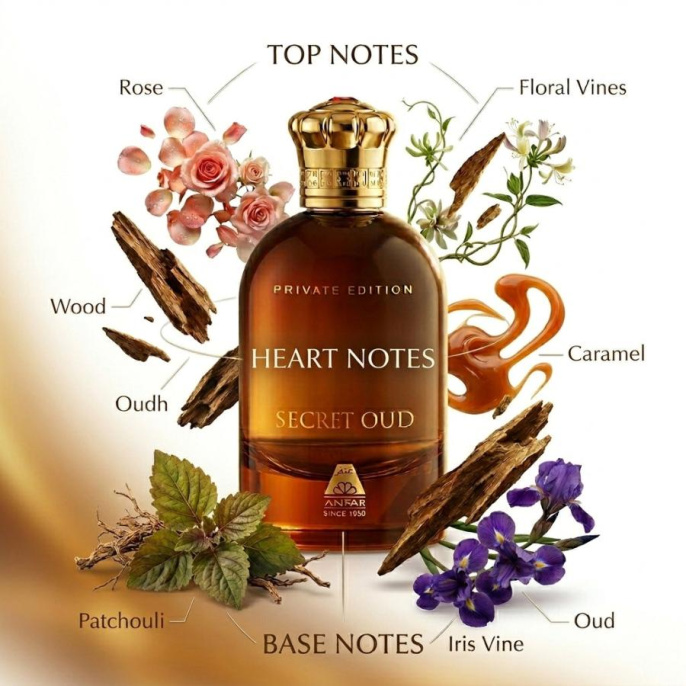 Anfar 1950 - Secret Oud Private Edition, 100 ml