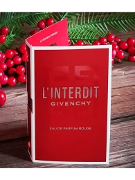 Пробник Оригинал GIVENCHY L'Interdit Rouge Eau De Parfum 1 ml