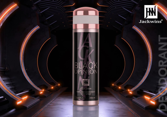 Дезодорант Johnwin Black Opinion 200 ml