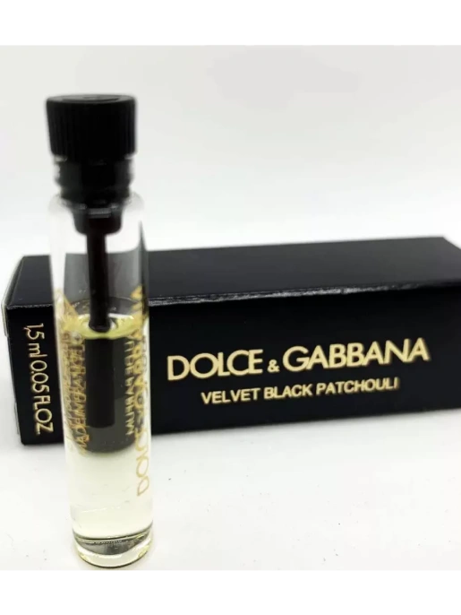 Пробник Оригинал Dolce&Gabbana Velvet Black Patchouli 1.5 ml