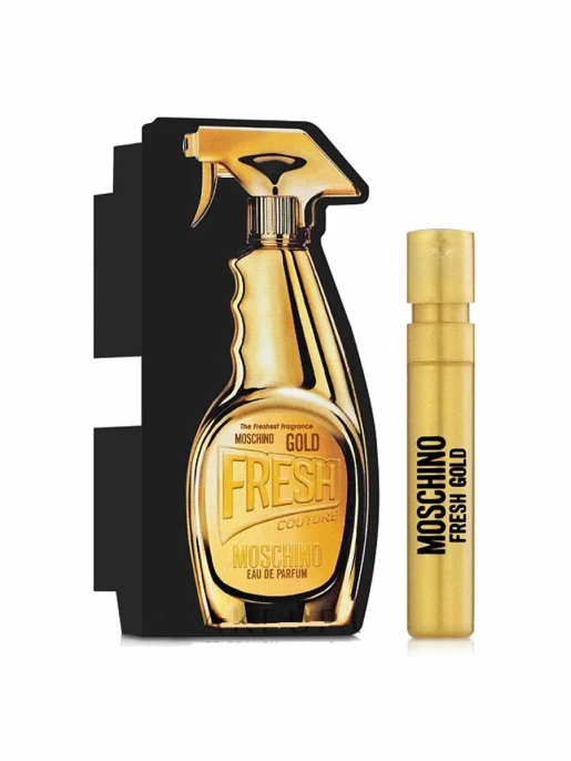 Пробник Оригинал MOSCHINO Gold Fresh Couture Чистый Словно Золото 1 ml