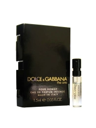 Пробник Оригинал DOLCE&GABBANA The One For Men Eau De Parfum Intense 1.5 ml
