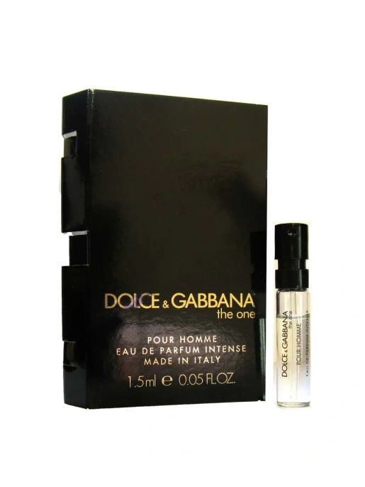 Пробник Оригинал DOLCE&GABBANA The One For Men Eau De Parfum Intense 1.5 ml