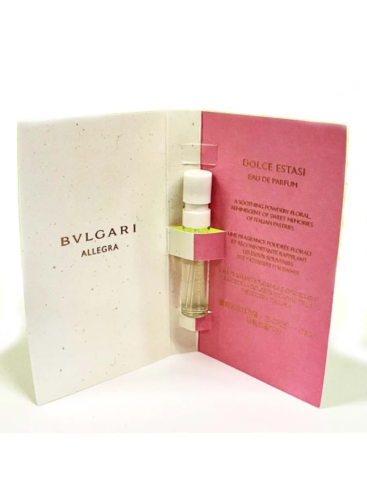 Пробник Оригинал Bvlgari Allegra Dolce Estasi 1.5 ml