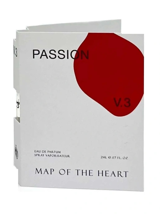 Пробник Оригинал Map Of The Heart V.3 Passion Eau De Parfum Аромат Соблазна 1.5 ml