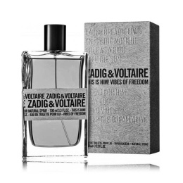 Высокого качества Zadig & Voltaire - This is Him! Vibes Of Freedom Pour Lui, 100 ml