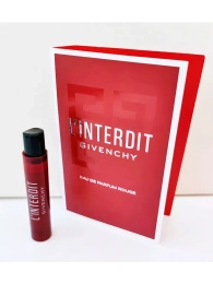 Пробник Оригинал GIVENCHY L'Interdit Rouge Eau De Parfum 1 ml