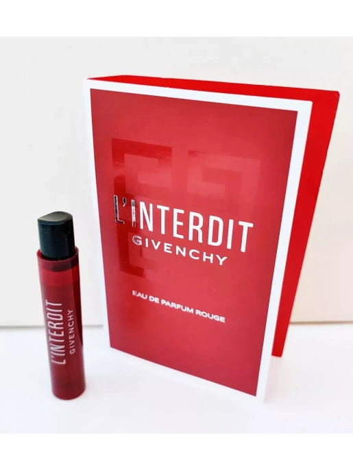 Пробник Оригинал GIVENCHY L'Interdit Rouge Eau De Parfum 1 ml