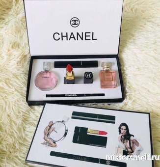 Купить оптом Подарочный набор Chanel 5 в 1 NEW с оптового склада