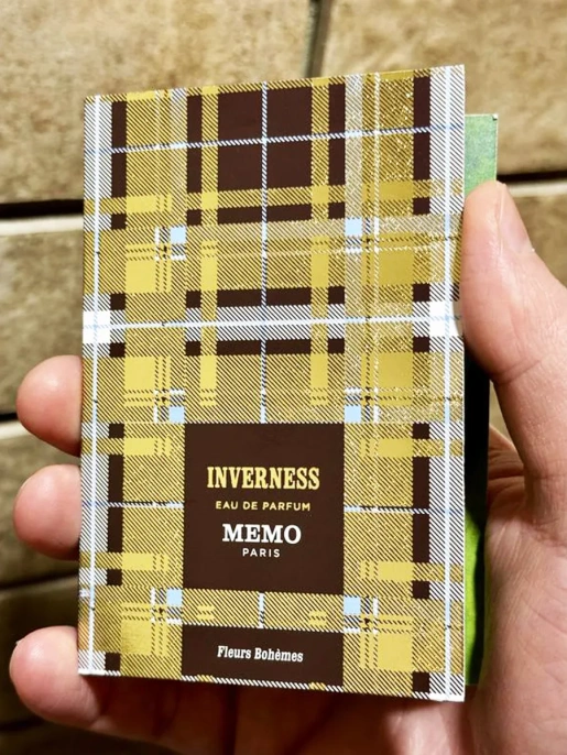 Пробник Оригинал Memo Paris Inverness Eau De Parfum 1.5 ml