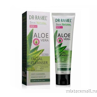 Купить оптом Гель отшелушивающий с экстрактом алоэ вера DR RASHEL Facial Cleanser Aloe Vera 100 ml с оптового склада