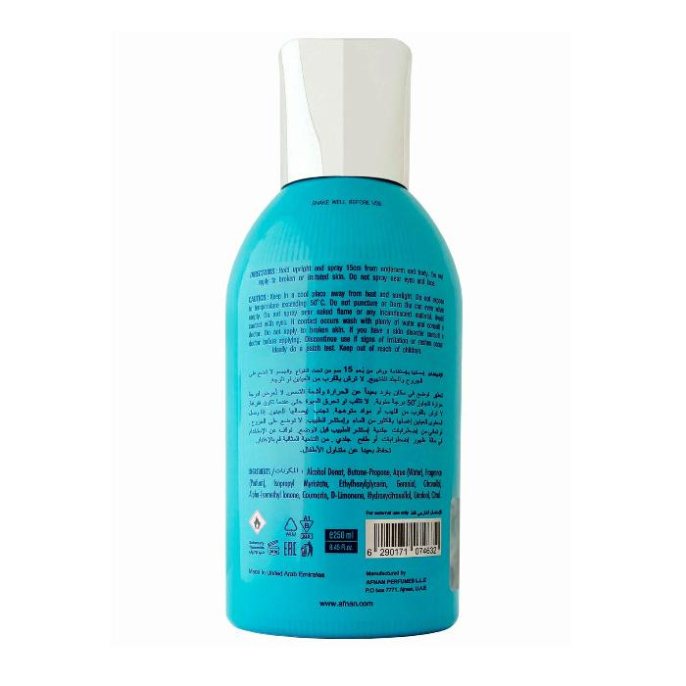 Парфюмированный дезодорант-спрей Afnan 9 AM Dive 250 ml