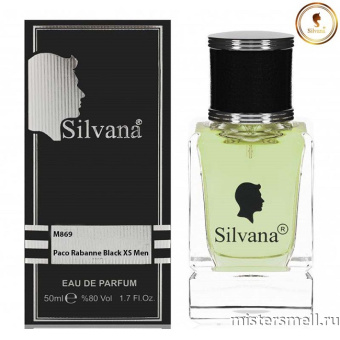 картинка Элитный парфюм Silvana M869 Paco Rabanne Black XS Men духи от оптового интернет магазина MisterSmell