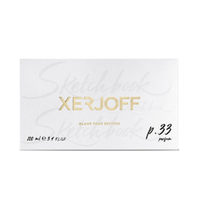 Оригинал Xerjoff XJ Sketchbook P.33 Blank Parfum 100 ml