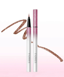 Подводка водостойкая с шиммером Farres нежно-розовая Тон 106