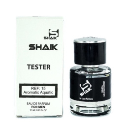 Тестер номерной Shaik M15 Bvlgari Aqua Pour Homme