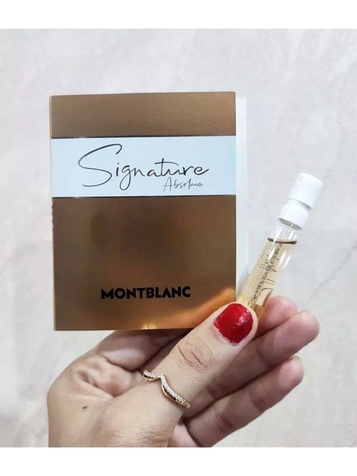 Пробник Оригинал MontBlanc Signature Absolue 2 ml