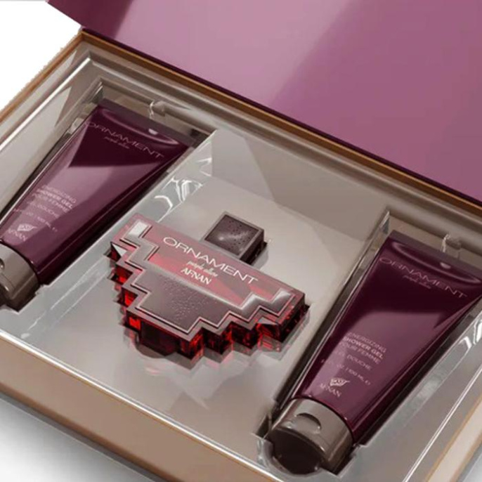 Набор оригинал Afnan Ornament Purple Allure Luxury Gift Set (3x100ml)
