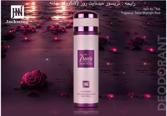 Дезодорант Johnwin Trues Night Rose 200 ml