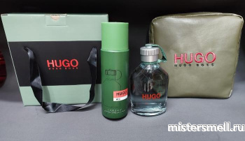 Купить Подарочный набор духи ЛЮКС качества + дезодорант Hugo For Men оптом