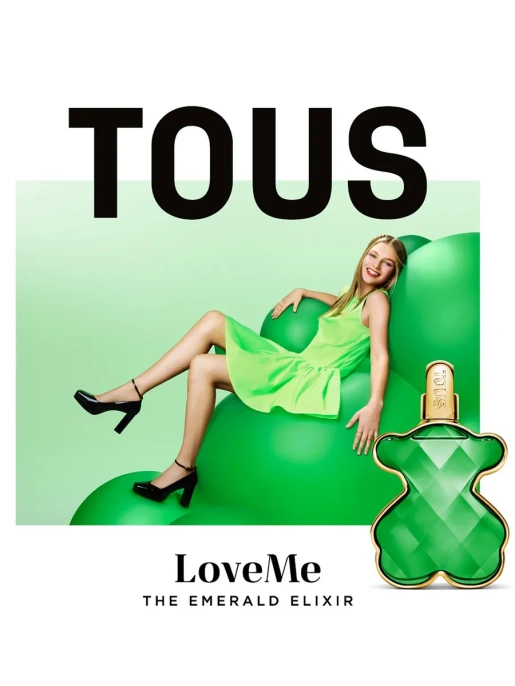 Пробник Оригинал Tous Love Me The Emerald Elixir Изумрудный Эликсир 1.5 ml