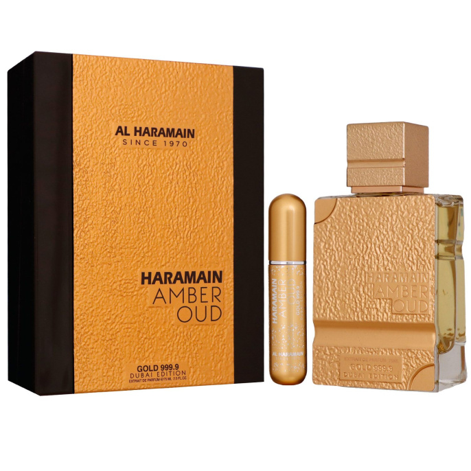 Al Haramain - Amber Oud Gold 999.9 Dubai Edition 75 ml