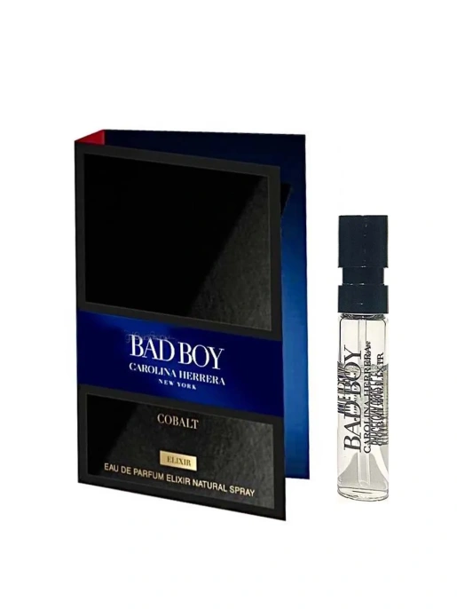 Пробник Оригинал CAROLINA HERRERA Bad Boy Cobalt Elixir 1.5 ml
