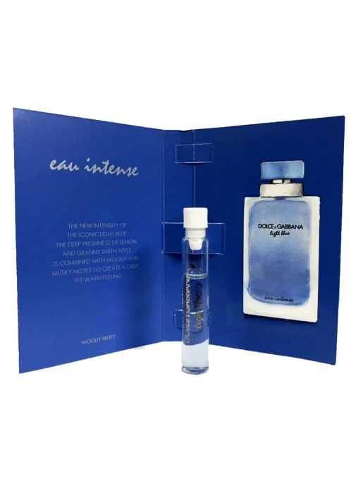 Пробник Оригинал Dolce&Gabbana Light Blue Eau Intense 1.5 ml