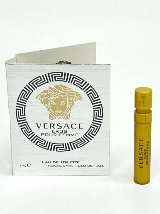 Пробник Оригинал VERSACE Eros Pour Femme Eau De Toilette 1 ml