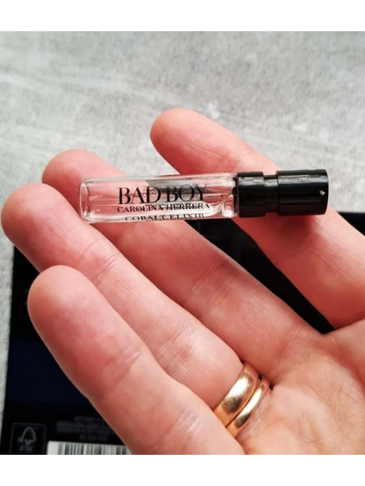 Пробник Оригинал CAROLINA HERRERA Bad Boy Cobalt Elixir 1.5 ml