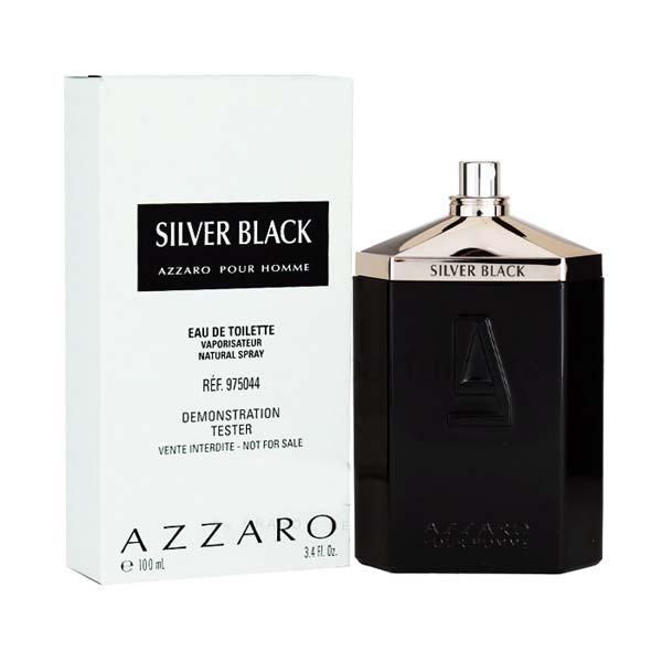 Тестер оригинал Azzaro Silver Black Edt (M) 100 мл