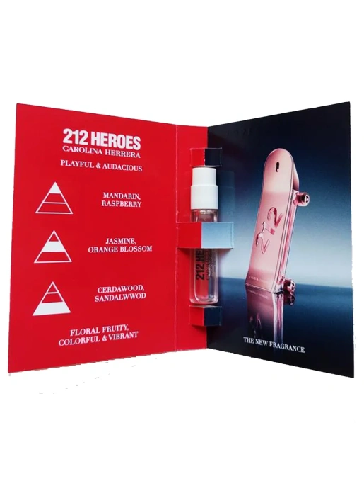 Пробник Оригинал CAROLINA HERRERA Heroes Forever Young 1.5 ml