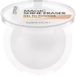 Прозрачная крем пудра Catrice Magic Shine Eraser Gel To Powder 010 Camera Ready