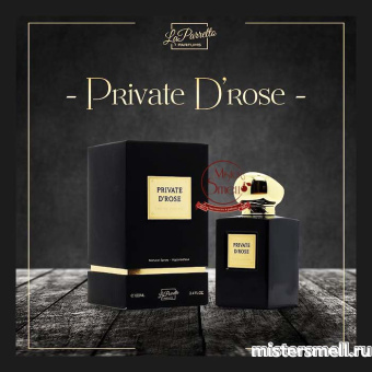 картинка La Parretto - Private D'rose, 100 ml духи от оптового интернет магазина MisterSmell