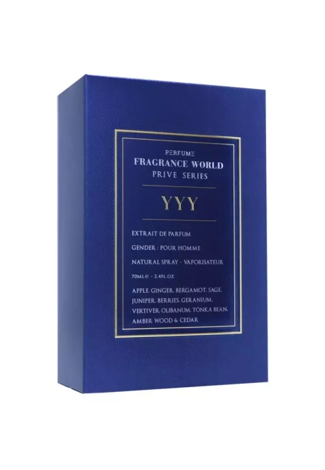 Fragrance World - Prive Series YYY Pour Homme 70 ml