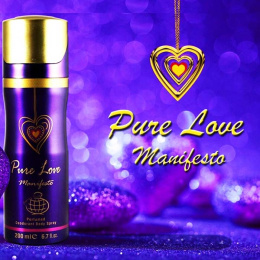 Дезодорант Fragrance World Pure Love Manifesto (ОАЭ)