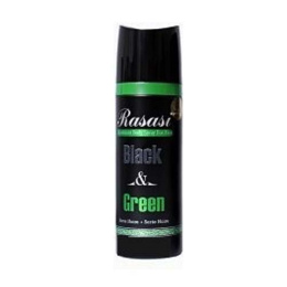 Арабский дезодорант Rasasi Black & Green for Men 200 ml