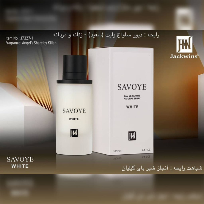 Johnwin - Savoye White Eau de Parfum 100 ml