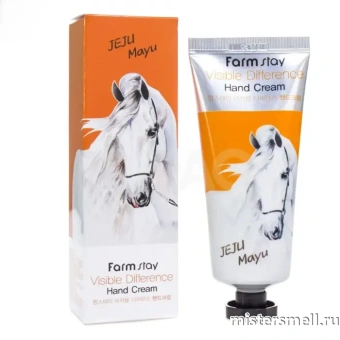 Купить оптом Крем для рук FarmStay Visible Difference Hand Cream с лошадиным маслом с оптового склада