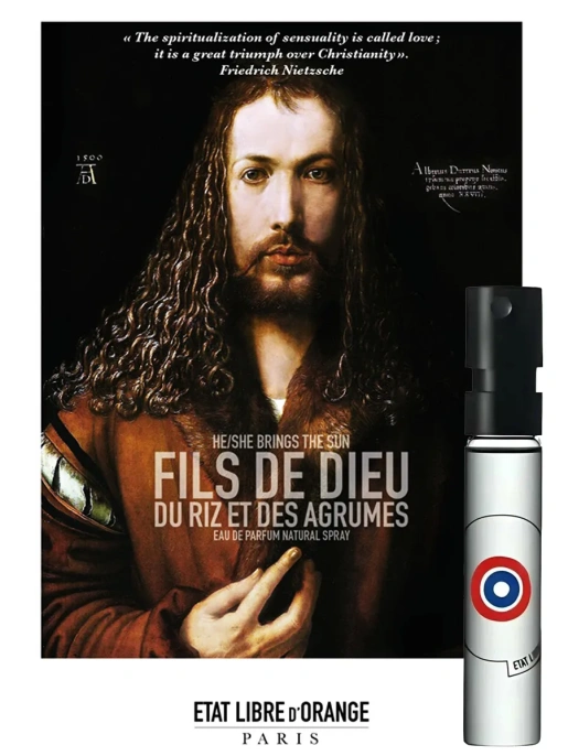 Пробник Оригинал Etat Libre D'Orange Fils De Dieu Du Riz Et Des Agrumes 2 ml