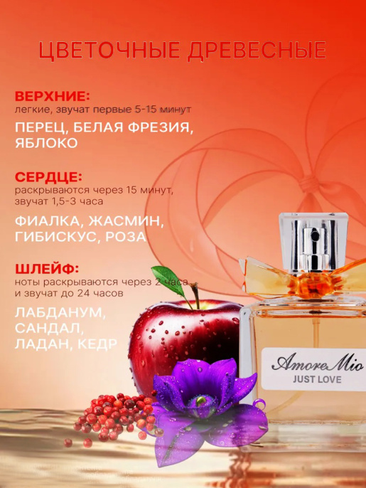 Today Parfum - Amore Mio Just Love 50 мл