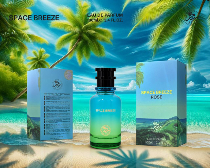 Rose Perfumes - Space Breeze Rose, 100 ml