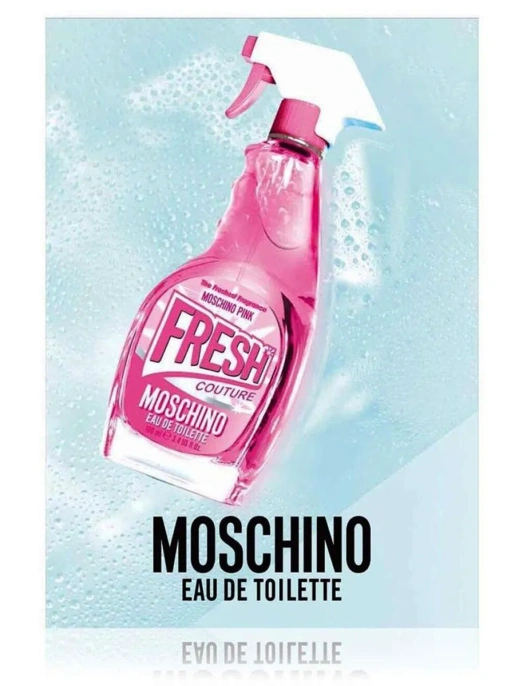 Пробник Оригинал MOSCHINO Pink Fresh Couture Аромат Чистоты 1 ml