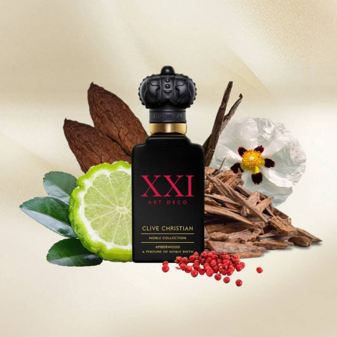 Высокого качества 1в1 Clive Christian - XXI Art Deco Amberwood 50 ml