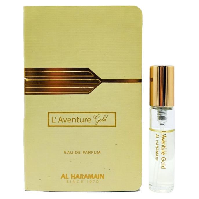 Пробник оригинал Al Haramain L'Aventure Gold 3.5 ml