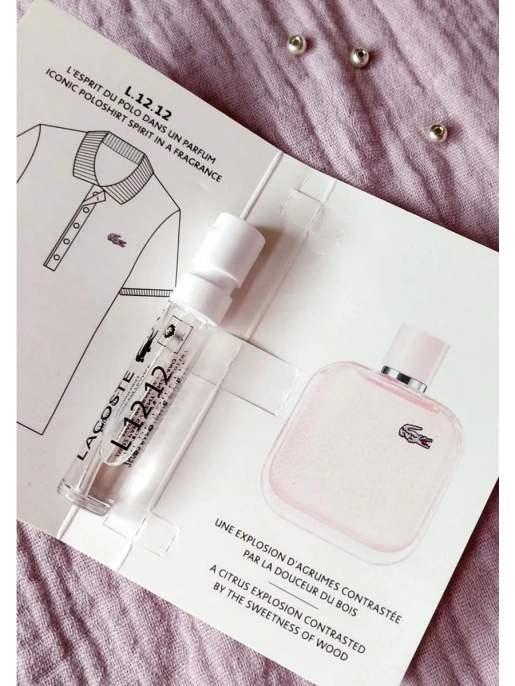 Пробник Оригинал Lacoste Rose Eau Fraiche 1.2 ml