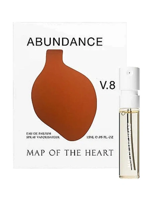 Пробник Оригинал Map Of The Heart V.8 Abundance Eau De Parfum Аромат Изобилия 1.5 ml