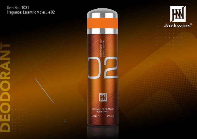 Дезодорант Johnwin Mercure 02 200 ml